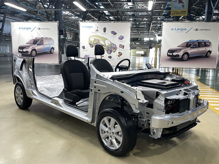 АВТОВАЗ вывел на тесты электрический LADA Largus