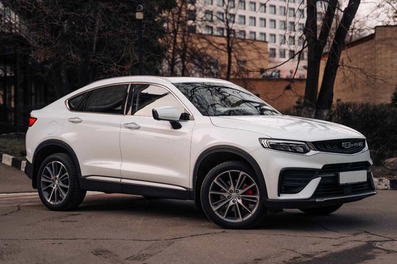 Цвета кузова нового Geely Tugella: шесть доступных оттенков для модели