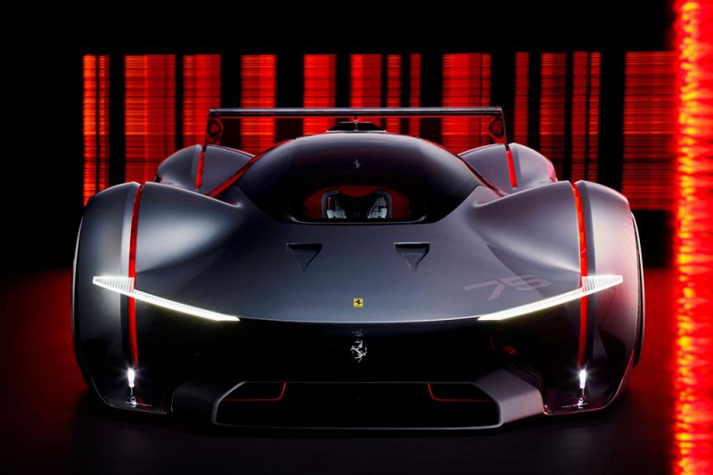 Ferrari Vision Gran Turismo: виртуальный гибридный гиперкар для игры Gran Turismo 7