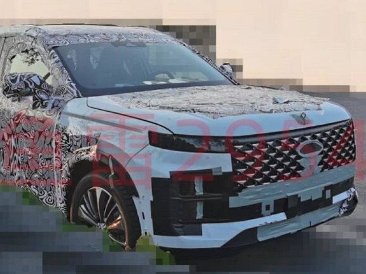 Таинственный кроссовер Chery T1EJ сфотографировали в Китае