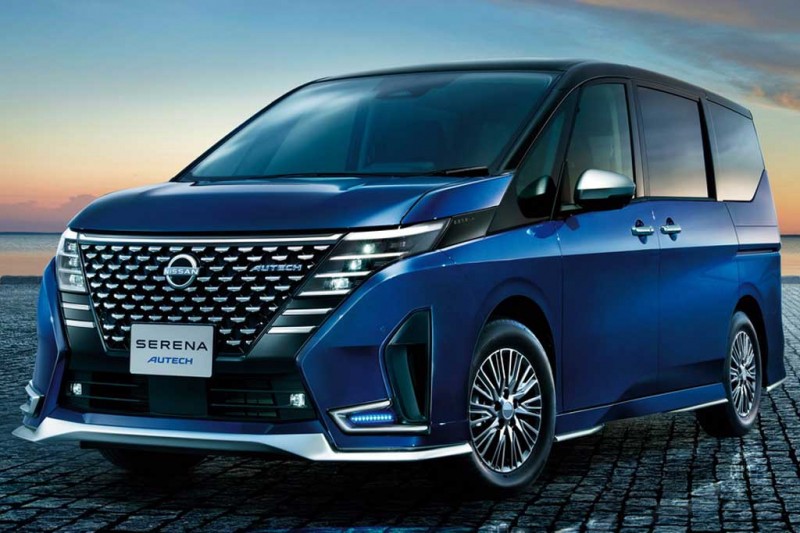 Nissan Serena 2023: японцы представили минивэн нового поколения