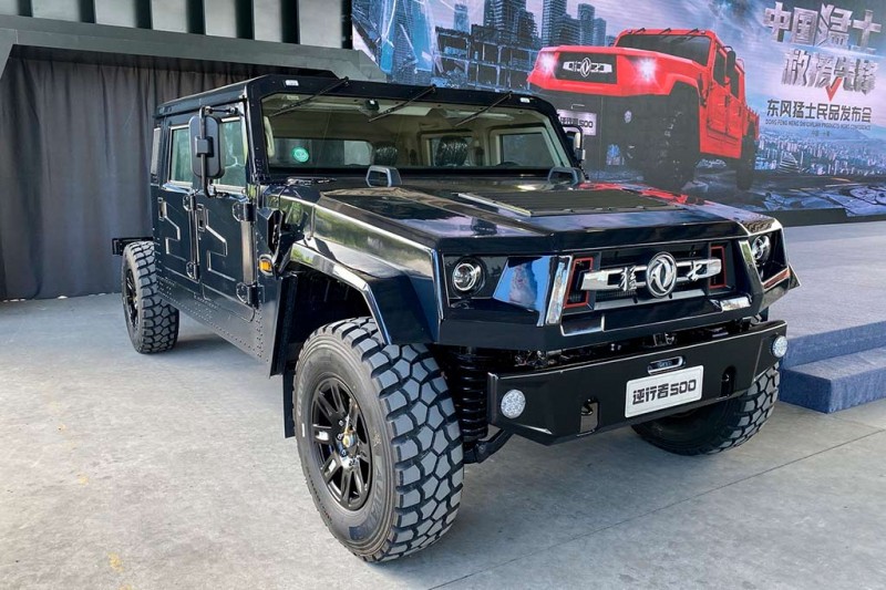 Возрожденный Hummer H1 от Dongfeng: в Китае стартовали продажи Mengshi Retrograde 500