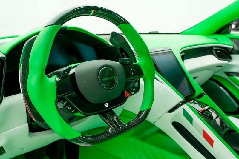 Mansory Tempesta Verde: уникальный двухцветный экземпляр купе Ferrari Roma