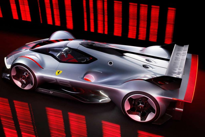 Ferrari Vision Gran Turismo: виртуальный гибридный гиперкар для игры Gran Turismo 7