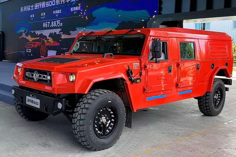 Возрожденный Hummer H1 от Dongfeng: в Китае стартовали продажи Mengshi Retrograde 500