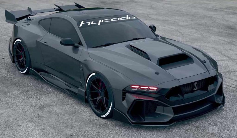 Независимый художник Hycade опубликовал рендеры следующего Shelby GT500