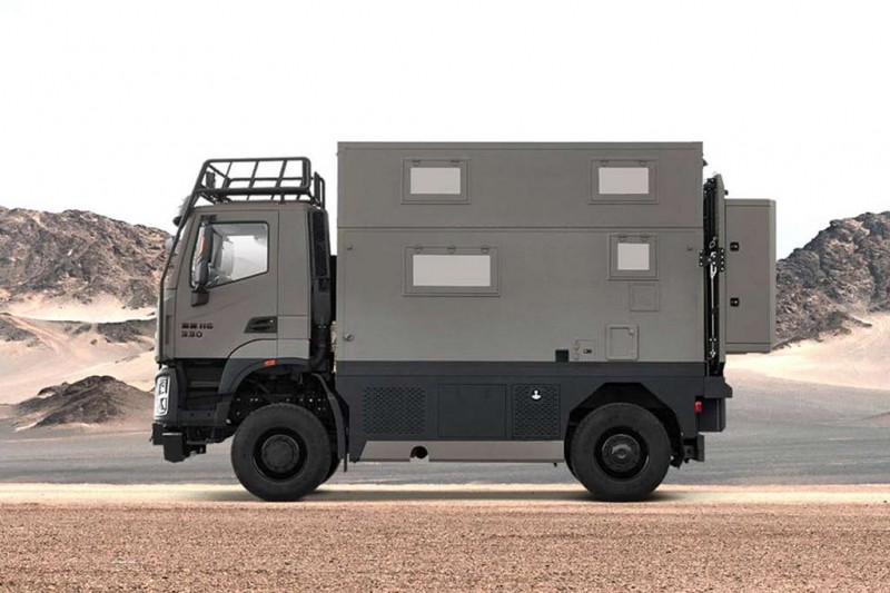 Китайцы из SAIC показали роскошный двухэтажный кемпер Maxus Everest 2 Китайцы из SAIC показали роскошный двухэтажный кемпер Maxus Everest