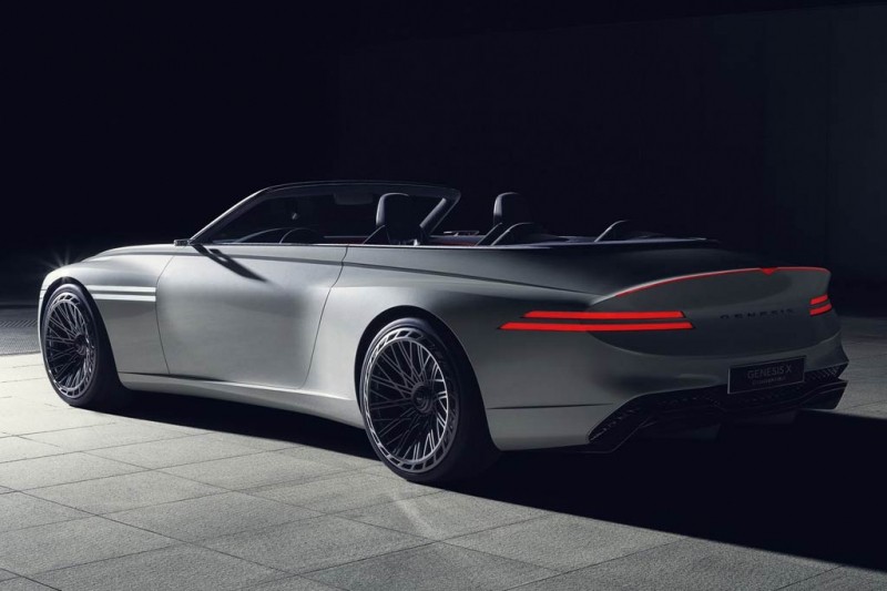 Genesis Convertible X: концептуальный кабриолет в новом фирменном дизайне марки