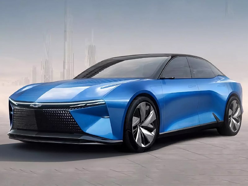 Chevrolet показала свой электрический седан 1 Chevrolet показала свой электрический седан