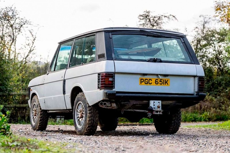 Найденный в сарае Range Rover 1971 года с тюнингом Wood&Pickett пустят с молотка