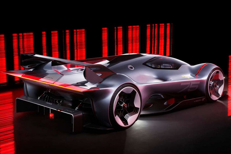 Ferrari Vision Gran Turismo: виртуальный гибридный гиперкар для игры Gran Turismo 7