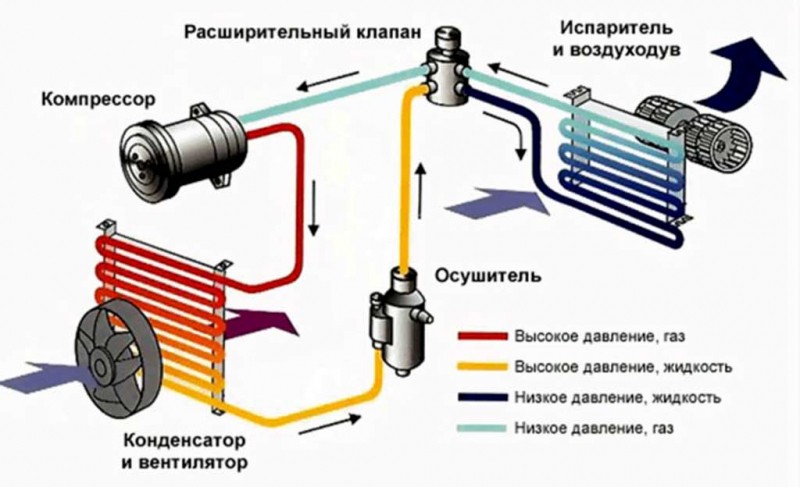 Диагностика автокондиционера перед заправкой — условие долгой и безотказной работы оборудования