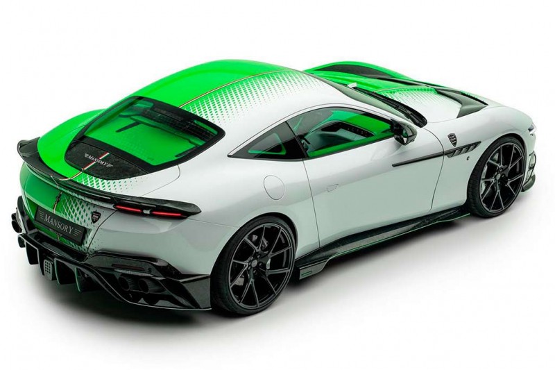 Mansory Tempesta Verde: уникальный двухцветный экземпляр купе Ferrari Roma