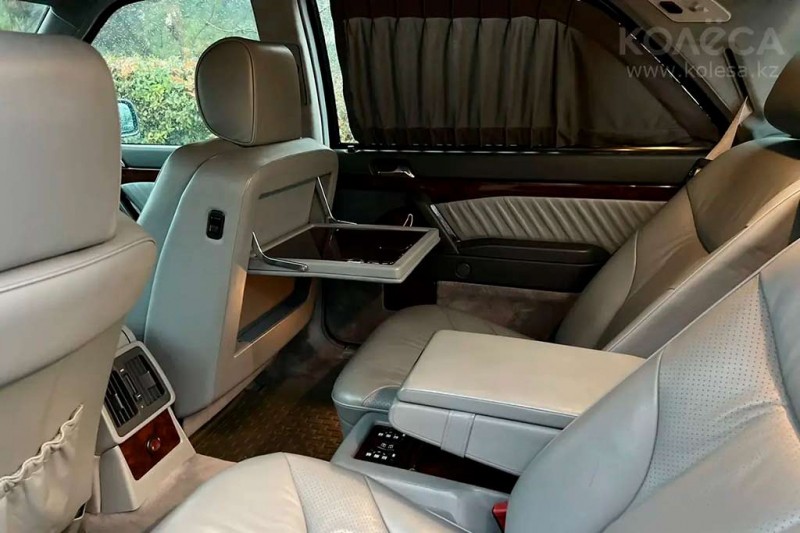 Бронированный Mercedes 600 SEL первого президента Казахстана продают за 4,0 млн руб