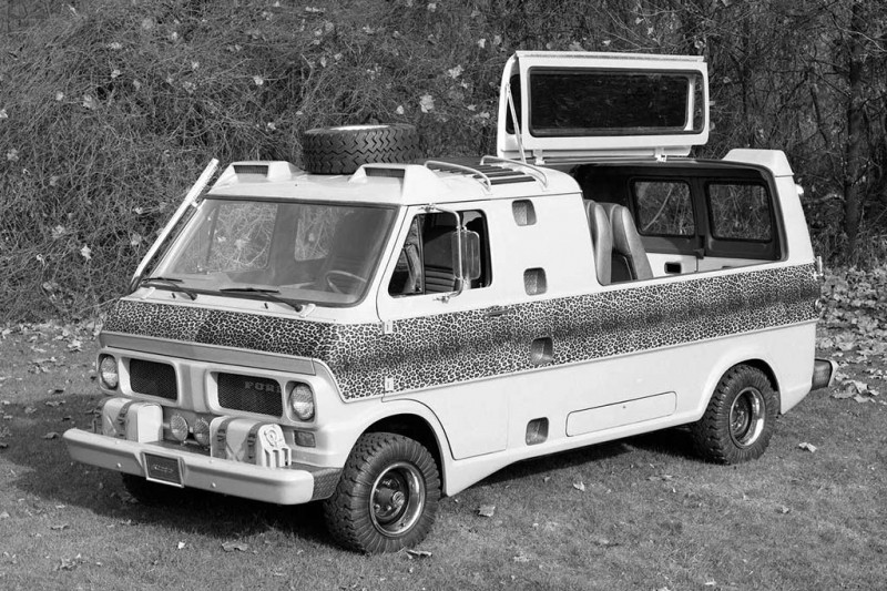 Концептуальный Ford Econoline Kilimanjaro: внедорожный фургон из семидесятых