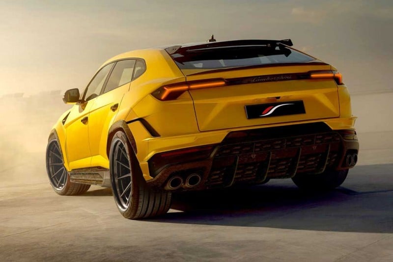 Lamborghini Urus S получил спортивный обвес от тюнинг ателье 1016 Industries 4 Lamborghini Urus S получил спортивный обвес от тюнинг ателье 1016 Industries