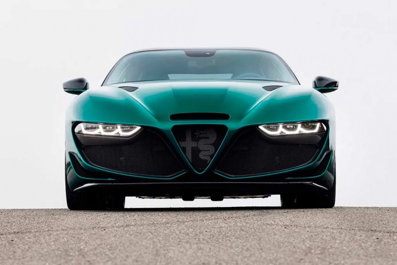Итальянцы представили уникальный хэтчбек Alfa Romeo Giulia SWB Zagato