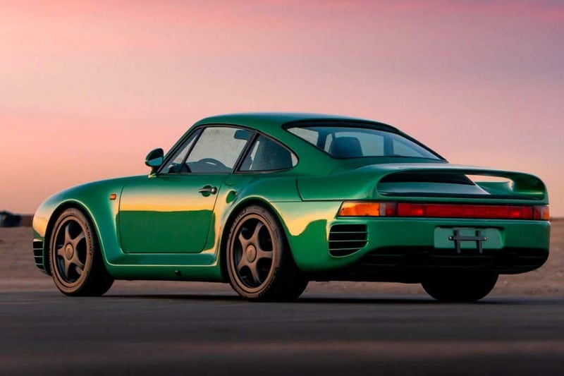 Редкий 825-сильный рестомод Porsche 959 SC Reimagined by Canepa продадут с молотка