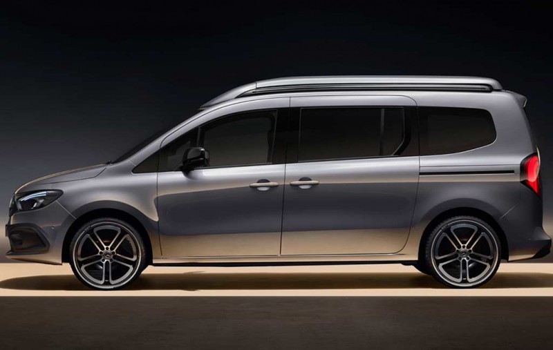 Электрический &laquo;каблучок&raquo; Mercedes-Benz EQT дебютировал в виде туристического кемпера