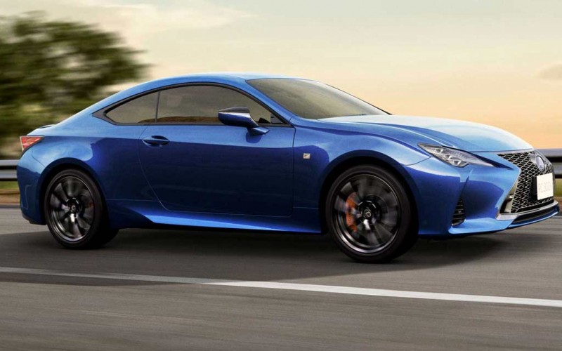 Представлен Lexus RC 2023: доработанная версия спортивного купе