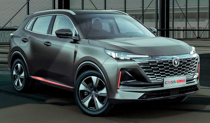 В России стартовали продажи кроссовера Changan CS55 Plus: комплектации и цены