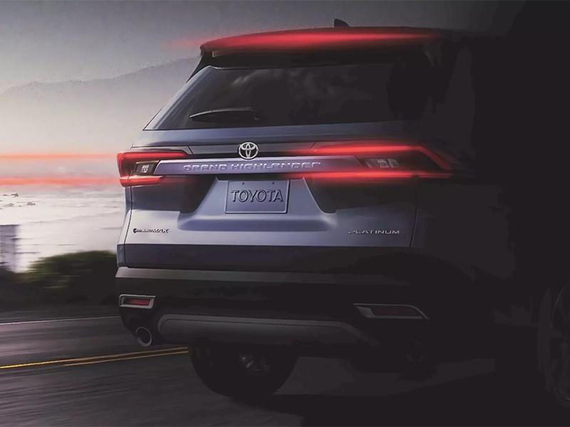 Toyota готовится представить Grand Highlander 1 Toyota готовится представить Grand Highlander