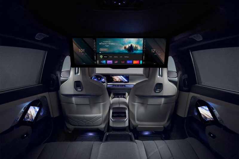 Полностью электрический седан BMW i7 дебютировал в версии xDrive60