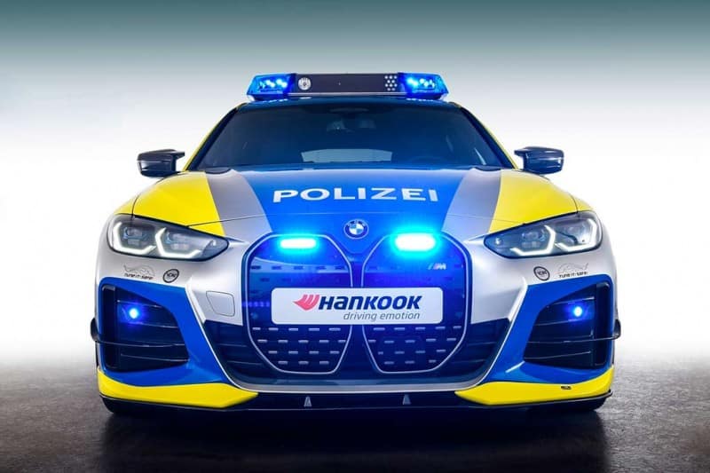 Представлен &laquo;полицейский&raquo; вариант BMW i4 от немецкой мастерской AC Schnitzer