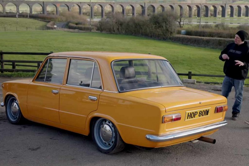 ВАЗ-2101 с 235-сильным мотором от Ford: необычный тюнинг-проект из Британии
