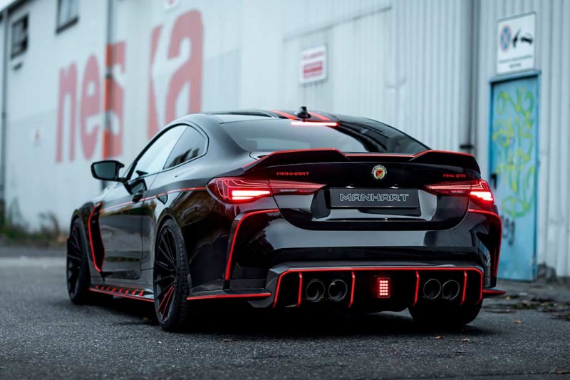 Manhart MH4 GTR II: экстремальная версия купе M4 CSL от немецких тюнеров
