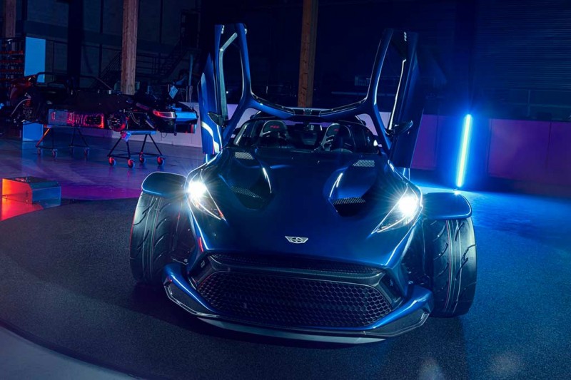 Donkervoort F22: эффектный 500-сильный суперкар весом всего 750 кг
