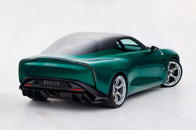 Итальянцы представили уникальный хэтчбек Alfa Romeo Giulia SWB Zagato