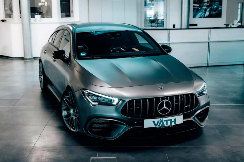 Mercedes-AMG CLA 45 S от VÄTH: заниженная подвеска, новые колеса и еще больше мощности