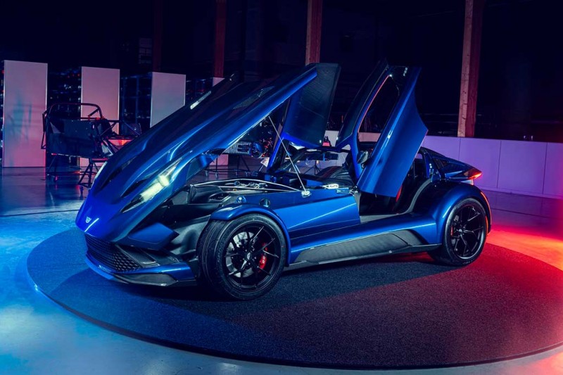 Donkervoort F22: эффектный 500-сильный суперкар весом всего 750 кг