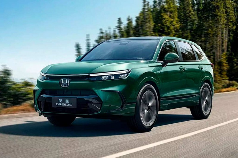 Кроссовер Honda Breeze второго поколения получил салон и агрегаты от CR-V