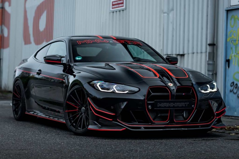 Manhart MH4 GTR II: экстремальная версия купе M4 CSL от немецких тюнеров