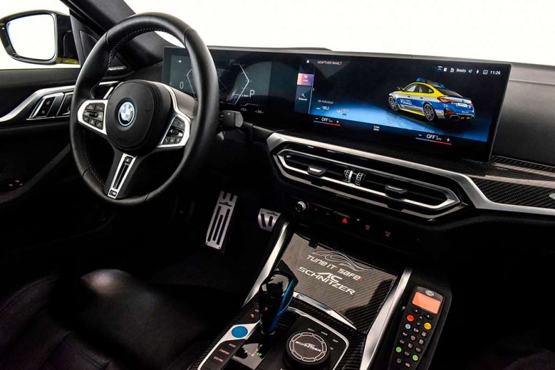 Представлен &laquo;полицейский&raquo; вариант BMW i4 от немецкой мастерской AC Schnitzer