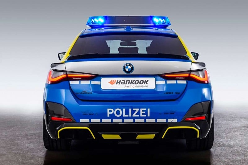 Представлен &laquo;полицейский&raquo; вариант BMW i4 от немецкой мастерской AC Schnitzer