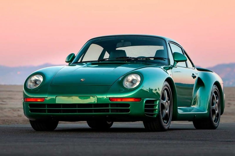 Редкий 825-сильный рестомод Porsche 959 SC Reimagined by Canepa продадут с молотка
