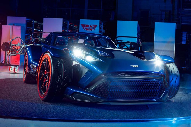 Donkervoort F22: эффектный 500-сильный суперкар весом всего 750 кг