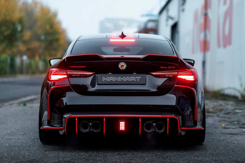Manhart MH4 GTR II: экстремальная версия купе M4 CSL от немецких тюнеров