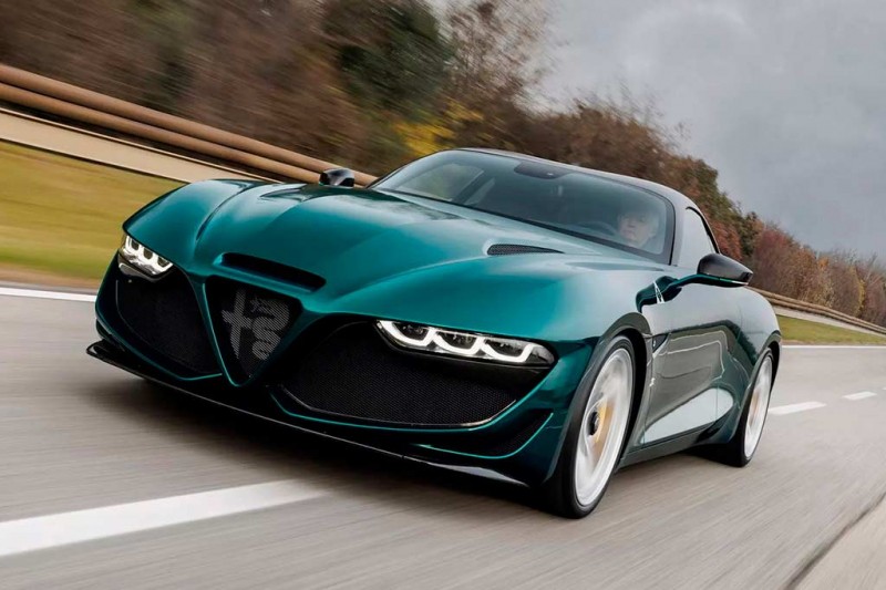 Итальянцы представили уникальный хэтчбек Alfa Romeo Giulia SWB Zagato