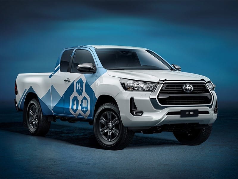 Представлен водородный Toyota Hilux