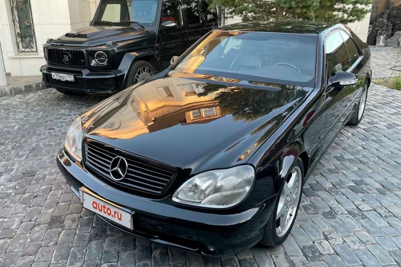 В Москве продают уникальный Mercedes-Benz CL600 1998: цена вопроса — свыше 63 млн руб