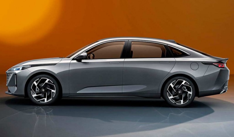 В Китае представлен недорогой среднеразмерный седан Changan Lamore