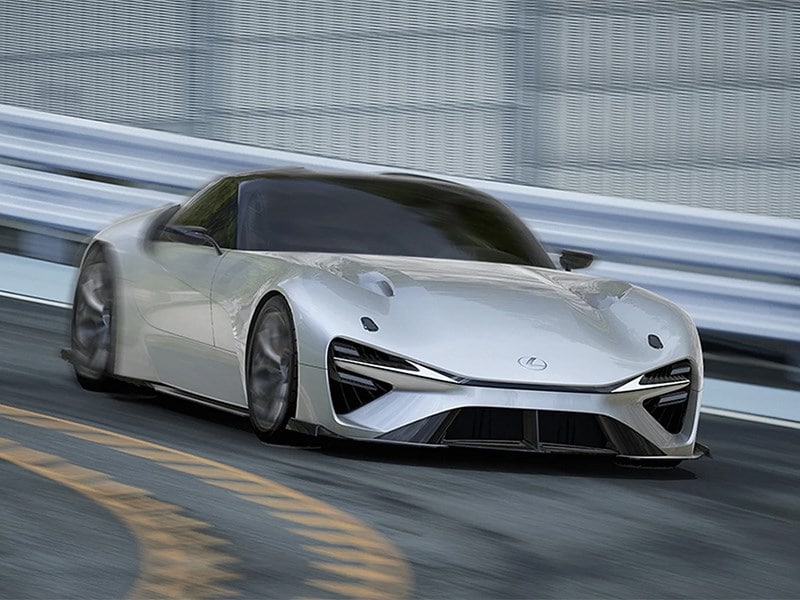 Электрический суперкар Lexus получит механическую коробку передач