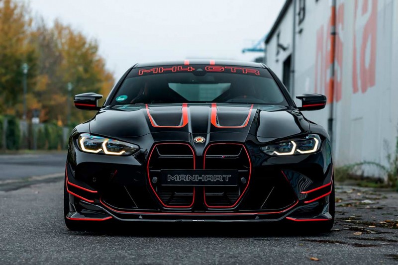 Manhart MH4 GTR II: экстремальная версия купе M4 CSL от немецких тюнеров