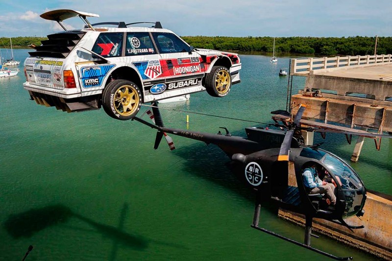 Gymkhana 2022: невероятные трюки Трэвиса Пастраны на 862-сильном Subaru GL
