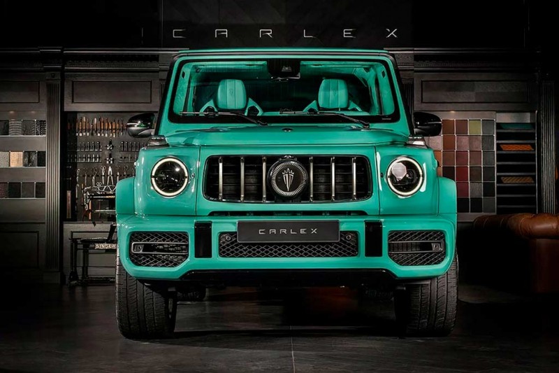 Польские тюнеры из Carlex Design показали мятно-зеленый Mercedes-AMG G63
