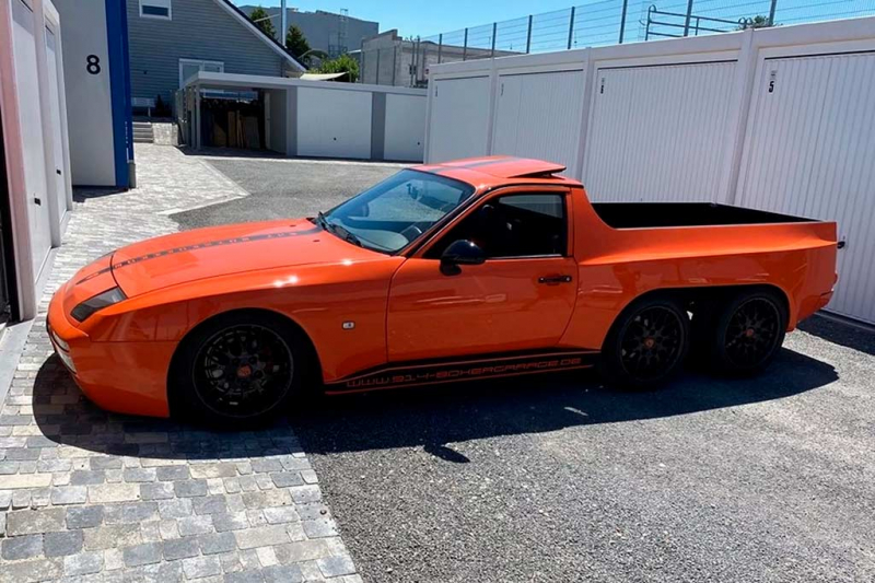 Самодельный пикап на базе старого Porsche 944 продают по цене нового 911 GT3
